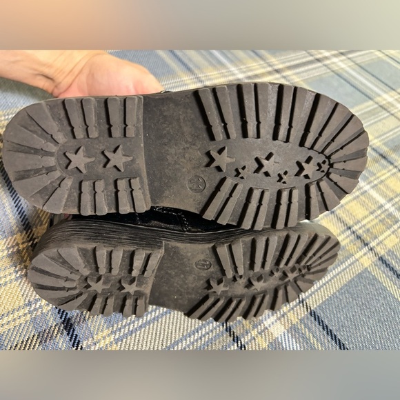 Badgley Mishka Black Toddler Fashion Boots Glitter - Picture 8 of 9